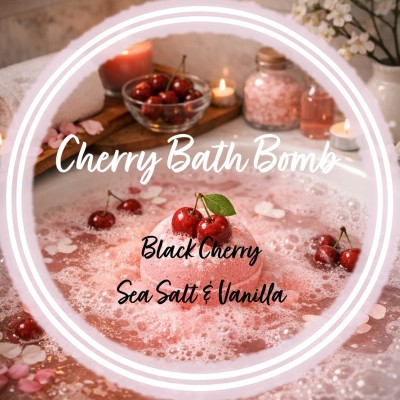 Cherry Bath Bomb